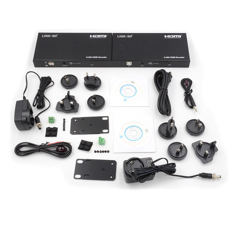 120M H.265 AV Over IP Extender arbeitet mit CMPSystem für Audio